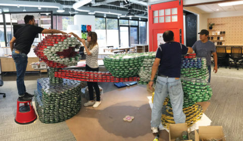 Canstruction Orange County 2017