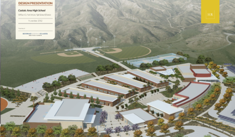 Castaic High School Aerial View