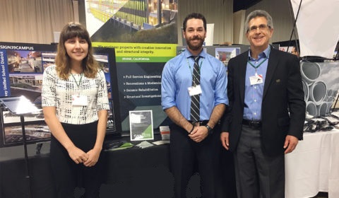 Larry, Emily and Travis at Structural Forum 2018