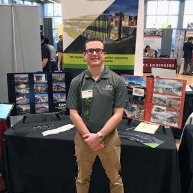 James at CE Career Fair 2018