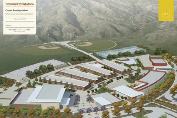 Castaic High School Aerial View